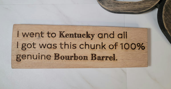 Kentucky Travels Bar Art