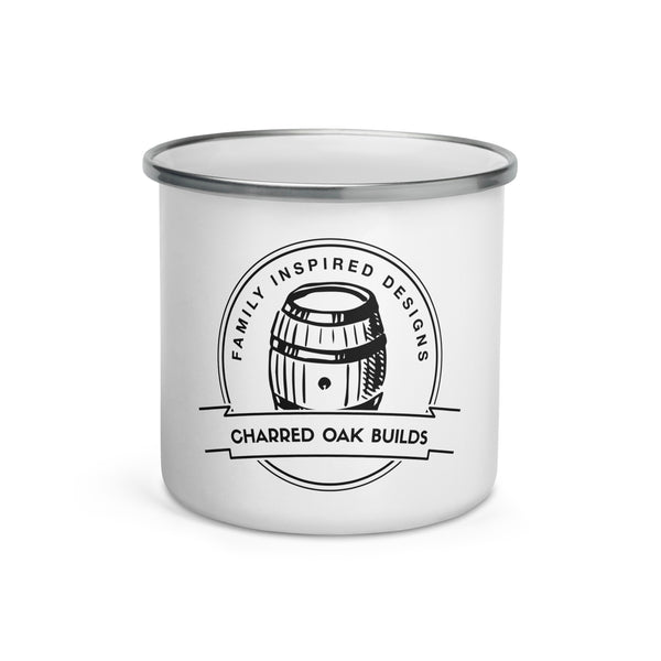 Charred Oak Builds Enamel Mug